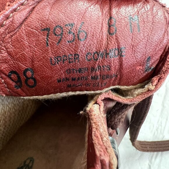 Vintage Vasque boots Sundowner Goretex US womens 8 brown leather lace up hiking - Picture 15 of 15